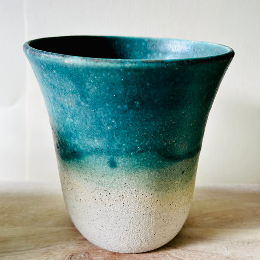 Large Sea Green Vases