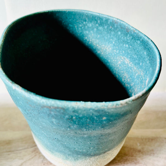 Large Sea Green Vases