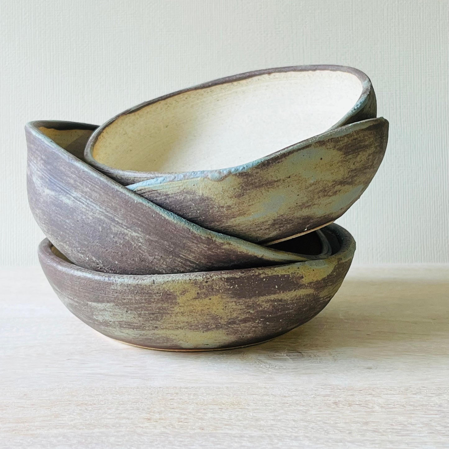 Trinket Bowls - Bark Olive