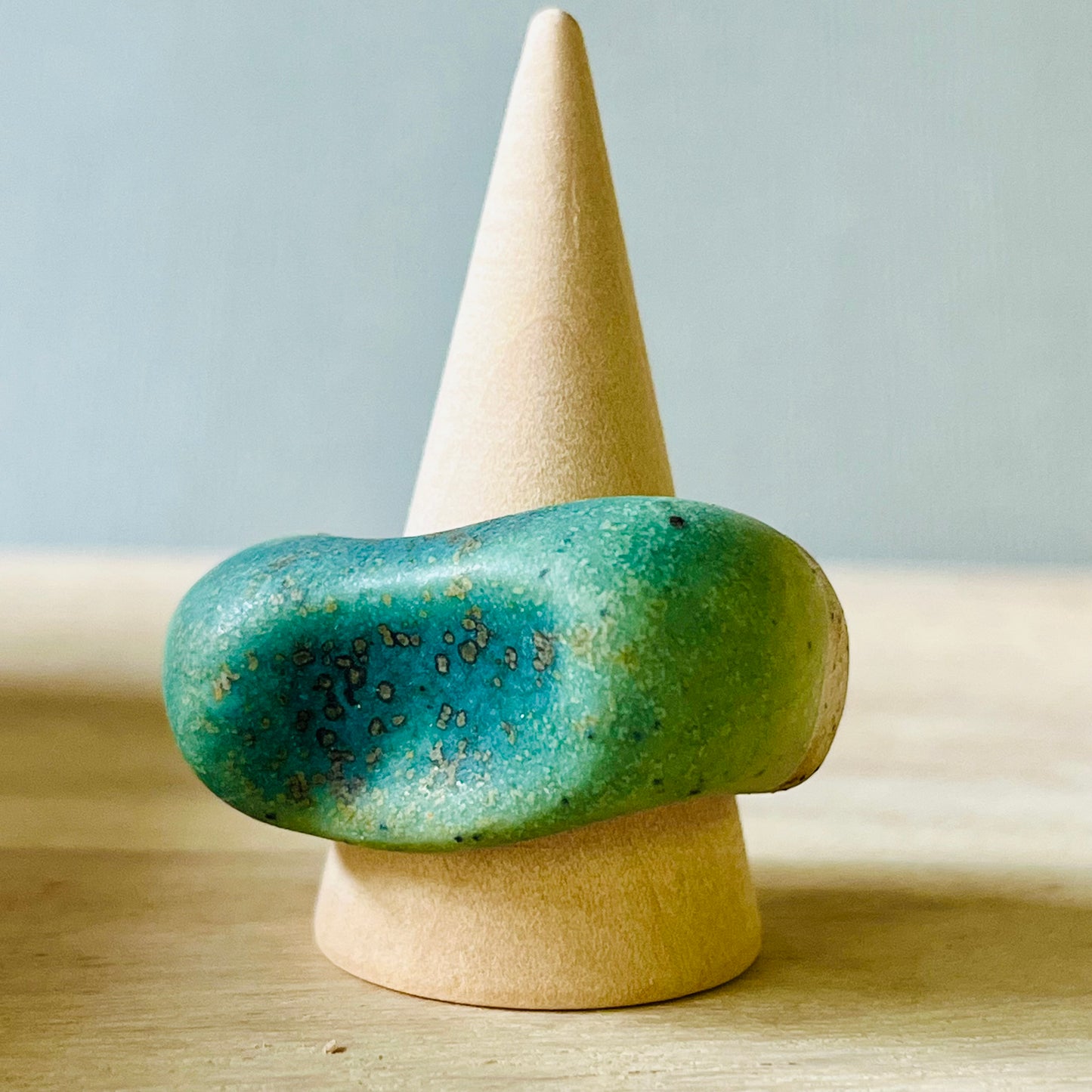 Sculptural Stoneware Rings