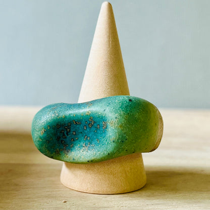 Sculptural Stoneware Rings