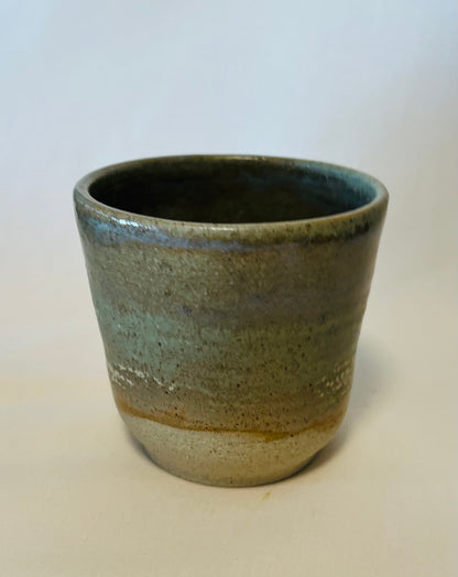Handless Mug (The Heath Series), teahouse & coral glaze