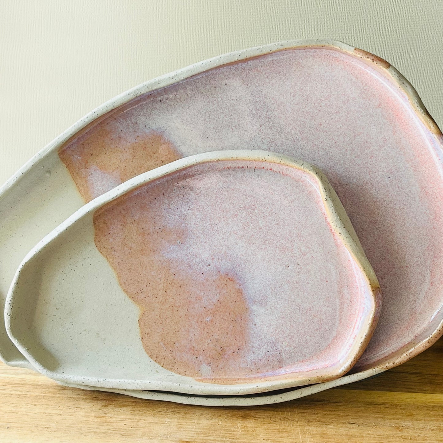 Trays & Trinket Dishes - Opal Pink