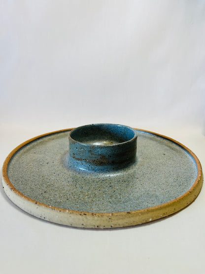 Scoop and Serve (chip and dip platter), galenta glaze