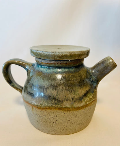 Teapot for One (The Heath Series), teahouse and coral glaze