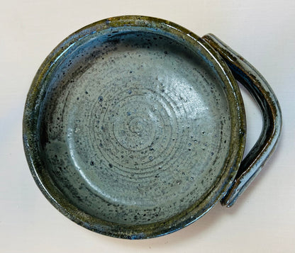 The Nourish Set (bowl, plate and spoon), teahouse and coral glaze