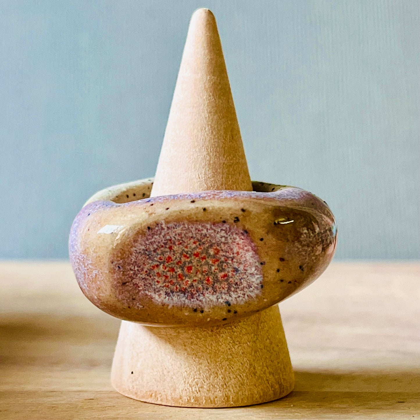 Sculptural Stoneware Rings