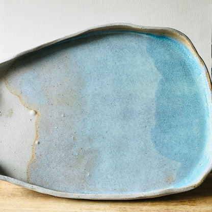 Trays & Trinket dishes - Glacial Blue
