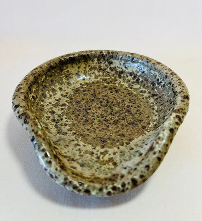 Seep and Sit (small spoon rest), teahouse glaze