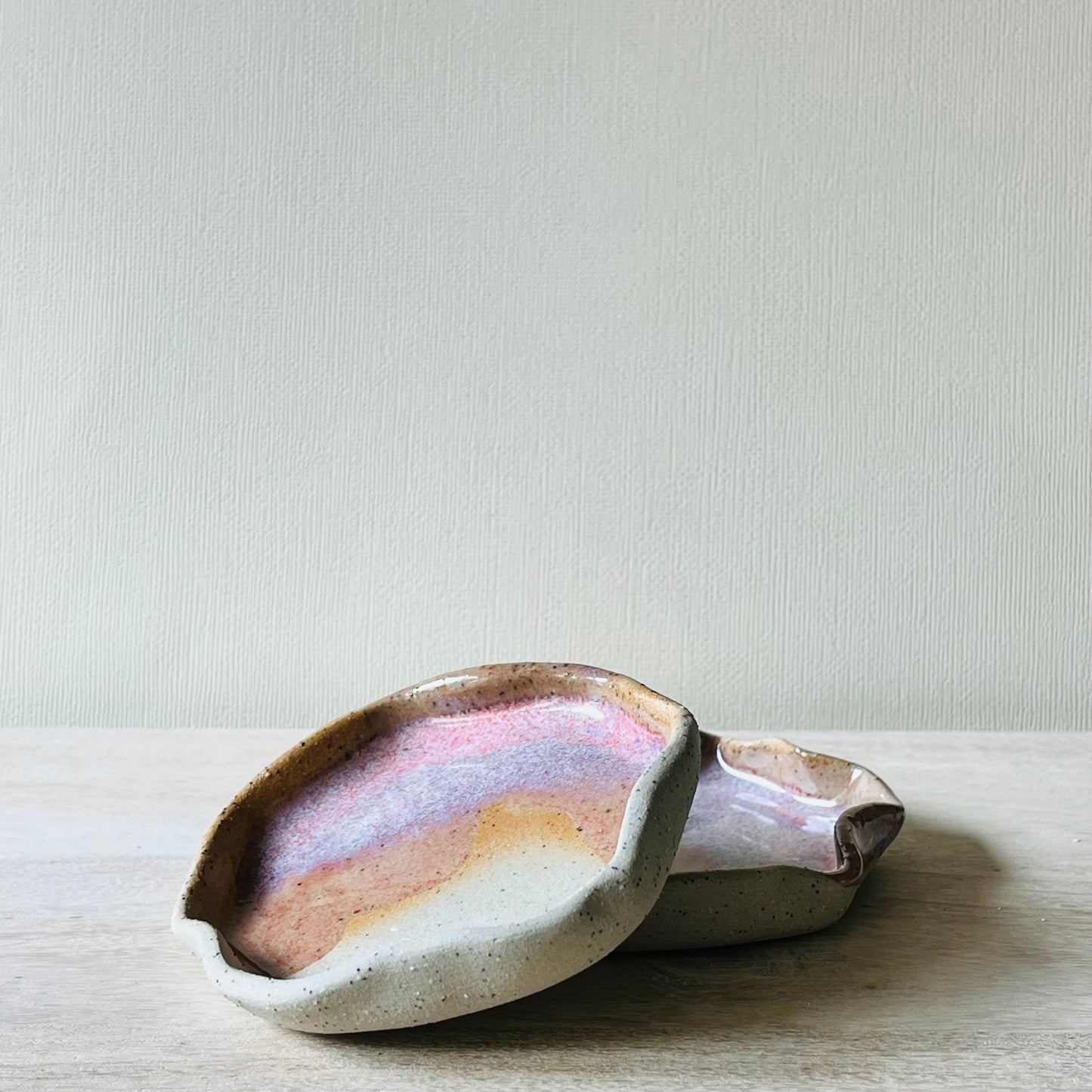 Trays & Trinket Dishes - Opal Pink