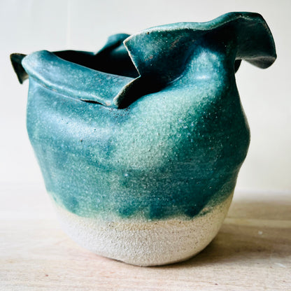 Large Sea Green Vases