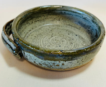 The Nourish Set (bowl, plate and spoon), teahouse and coral glaze