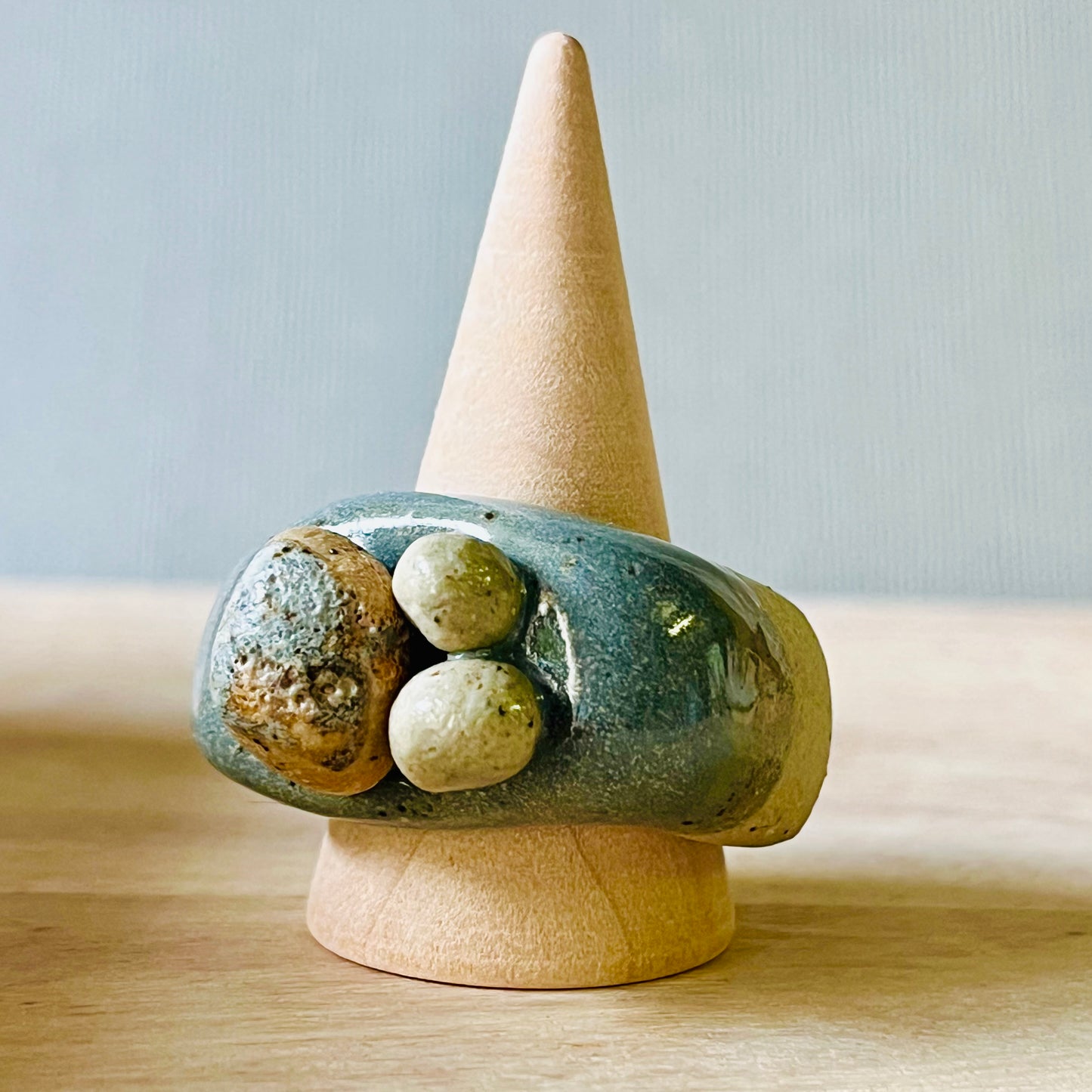 Sculptural Stoneware Rings
