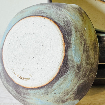 Trinket Bowls - Bark Olive