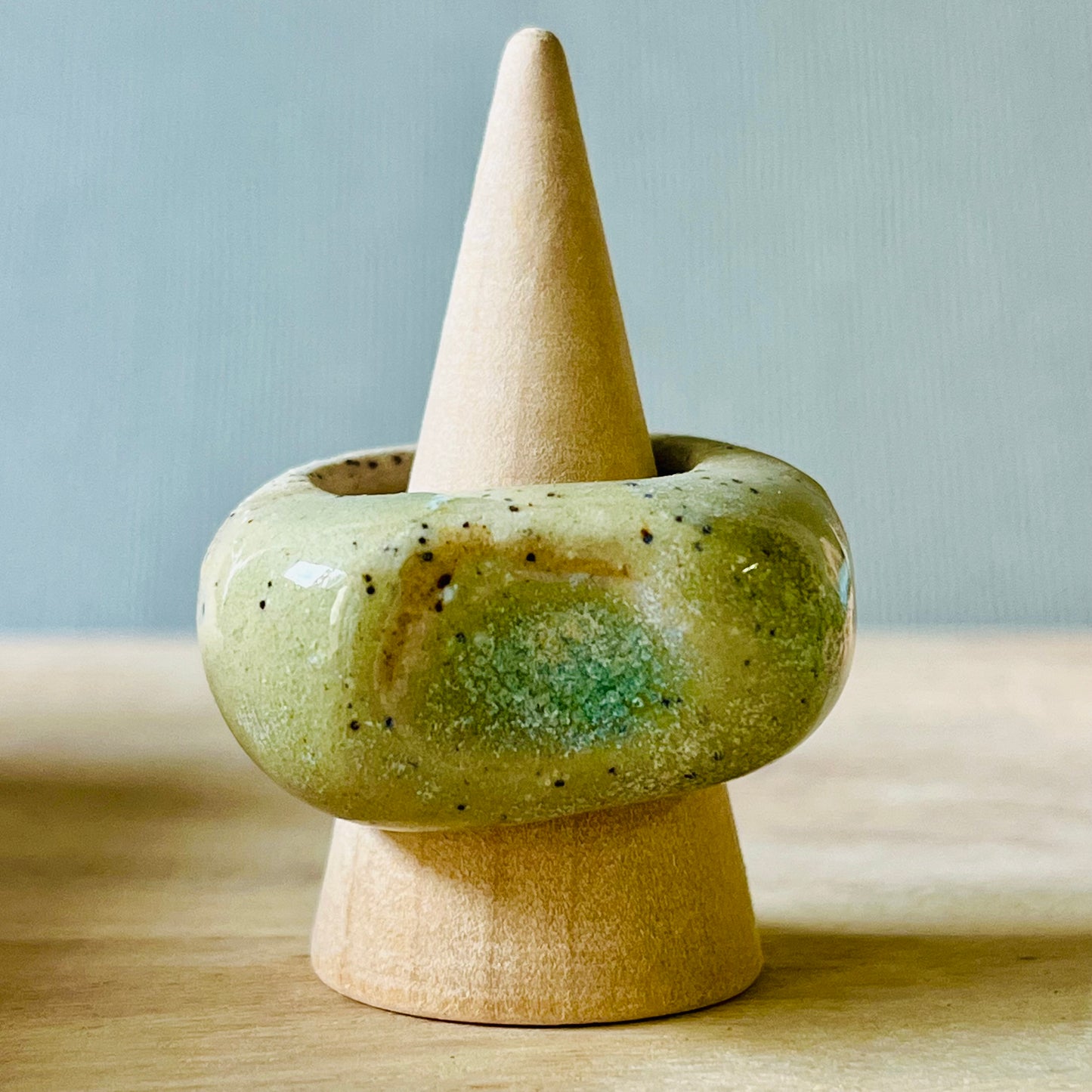 Sculptural Stoneware Rings