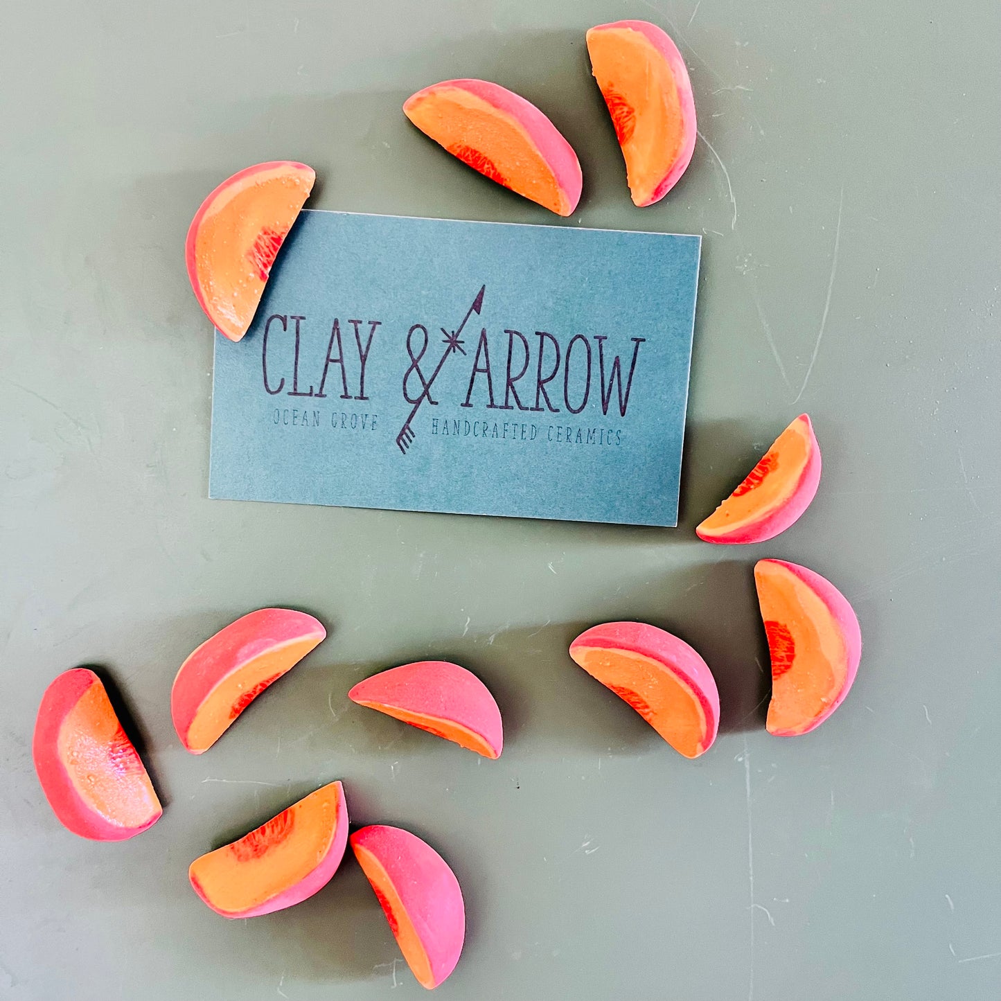 Peach Magnets